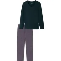 uncover by SCHIESSER Pyjama UNCOVER Nightwear (2 tlg) schlafanzug schlafmode bequem