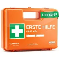FLEXEO Erste-Hilfe-Koffer DIN 13169, (1 St), Verbandkasten für Unternehmen, öffentliche Einrichtungen, Zuhause