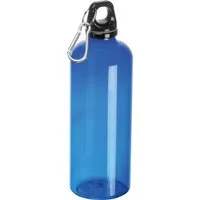 Macma Trinkflasche Sporttrinkflasche mit Karabinerhaken / 600ml / Farbe: blau