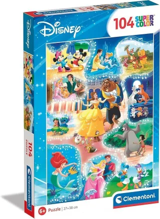 Clementoni Puzzle 27289 - Supercolor: Aufforderung zum Tanz [104 Teile]
