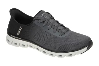 Skechers 104566/BKCC Damen Sneakers Grau/schwarz Air Cooled Memory Foam