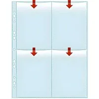 VELOFLEX Fotoalbum VeloflexFotohüllen 10X15hoch,5er Pack