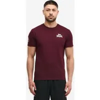 Lonsdale T-Shirt Lonsdale London T-Shirt Warlingham Against Racisim Patch am Ärmel
