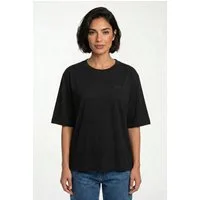 BOSS ORANGE T-Shirt Eregular Premium Damenmode mit Logo-Detail, Relaxed Fit