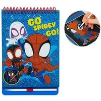 Spiderman Zeichenblock Kreativset Scratch Book Kratzbilder & Zeichenspaß