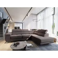 Masseno Ecksofa APIRO mit Schlaffunktion L-Form, Sofa mit Bettkasten