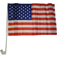 trends4cents Flagge Autoflagge 30 x 40 cm Auto Flagge Fahne Autofahne Fensterflagge (USA), Autofahne