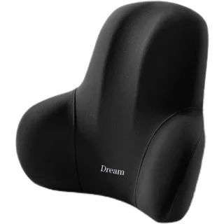 Car Headrest Cushion Car Headrest Neck Pillow Memory Foam High-End Waist Protection Car Pillow Cushion Set for Car Home
