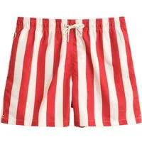 Gant Badehose rot,Freizeit,Polyester,Gestreift,Regular Fit
