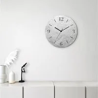 OTTO home Wanduhr Metalis (wahlweise mit Quarz- oder Funkuhrwerk, lautlos ohne Tickgeräusche)