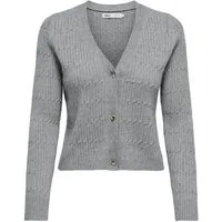 ONLY Strickjacke ONLKATIA LS CABLE V-NECK CARDIGAN CC KNT