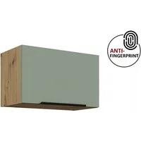 Küchen-Preisbombe Hängeschrank 60 cm Küche ARIA Aquamarin Küchenzeile Küchenblock Anti Fingerprint