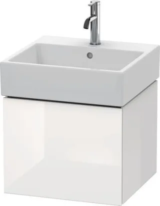 Duravit L-Cube Waschtischunterbau wandhängend Weiß Hochglanz 484x459x394 mm - LC617402222 LC617402222