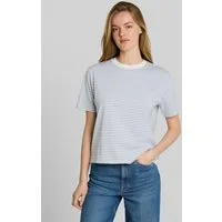 TOM TAILOR Denim T-Shirt T-Shirt (im Einserpack) Boxy Fit T-Shirt