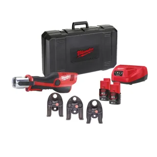 Milwaukee Akku-Presswerkzeug M12 HPT-202C TH-Set - 4933443105