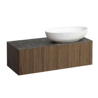 LAUFEN Waschtischunterschrank und Waschtischplatte ALESSI 500x1200x370  H4323190976301