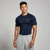 MP Herren Tempo nahtloses T-Shirt mit Grafikelement – Marineblau - L