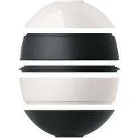 Villeroy & Boch Geschirr-Set Signature La petite Boule 5-tlg. Iconic Black & White, Premium Porcelain, 2-teiliges Kombiservice, Geschirrset, Tafelservice, für 2 Personen