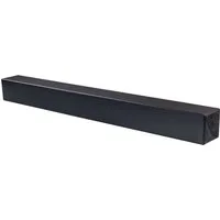Levandeo® Wandregal, levandeo Wandregal Holz Massiv 100x10cm Schwarz Wandboard Regal