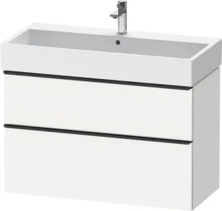 Duravit D-Neo Waschtischunterbau wandhängend Weiß Matt 984x442x625 mm - DE43740BD180000 DE43740BD180000