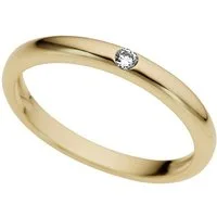 Firetti Diamantring Schmuck Geschenk Gold 333 Damenring Verlobungsring Goldring Solitär, mit Brillant