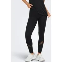 ONLY Play Funktionstights ONPRYA-3-POSH HW PCK TIGHTS NOOS mit Markenlabel, aus Nylon und Elasthan, elastisch, atmungsaktiv
