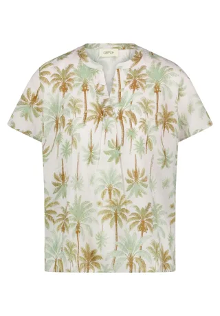 CARTOON - Blusenshirt Nature/Green - Gr. - 46