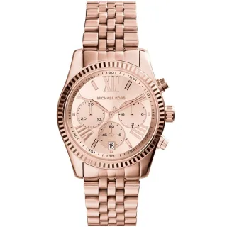 Michael Kors Lexington MK5569 Roségold Chronograph Damenuhr