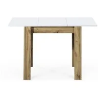 B&D home Esstisch LIVIUS, Holztisch, ausziehbar, 60 / 80cm Breit, 4-6 Personen versch. Farben