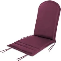 Aspero Hochlehnerauflage Stuhlauflage für Adirondack Gartenstuhl Catania, Auflage passend für Adirondack-Stühle