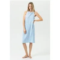 Mey Nachthemd Mey Damen Nachthemd Serie Straight Waves Gestreift (1-tlg) Feminines Nachthemd, Gemustert, Interlock, Baumwolle