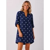 Zwillingsherz Tunikakleid Musselin Tunika/Kleid mit Herzen