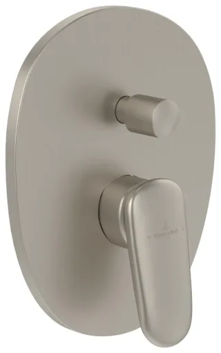 Villeroy & Boch Unterputz-Einhebel-Armatur Antao 184x221x57mm Brushed Nickel Matt TVT11100100064