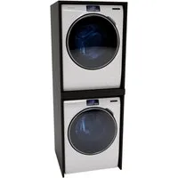 CraftPAK Waschmaschinenumbauschrank Waschmaschinenschrank für Waschmaschine & Wäschetrockner