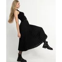 maracujaaa Plisseerock Plisseerock permanent Plissee mit elastischem Bund