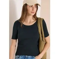 CECIL T-Shirt Style Lena mit klassischem Rundhalsausschnitt