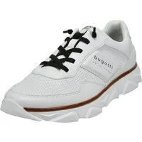 bugatti Slip-On Sneaker, Freizeitschuh, Halbschuh, Slipper mit Kontrast-Rahmenbesatz