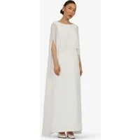 Kraimod Abendkleid mit Cape-Ärmeln