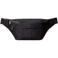 Calvin Klein Gürteltasche EMBLEM AOP EMBOSS WAISTBAG, Crossbodybag, Waste Bag, Umhängetasche mit Logoschriftzug