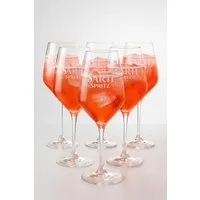 Mixcompany Gläser-Set Sarti Spritz Weingläser 6er Set – Original Gläser für Spritz, 6-tlg.