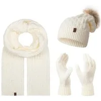 Rock Creek Mütze & Schal Schal Mütze Handschuhe Set U-102