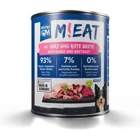 NutriQM Nassfutter M!EAT Herz und Rote Beete, Nassfutter für: Hund