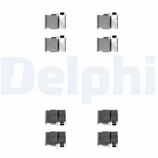 Delphi Zubeh?r f?r Bremsbel?ge hinten Mitsubishi Pajero Toyota Land