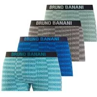 Bruno Banani Boxer Boxershorts für Herren (Packung, 4-St) Unterhosen mit Logobund