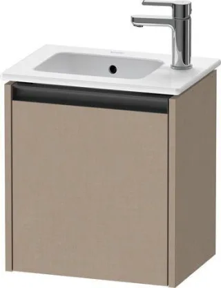 Duravit Ketho.2 Waschtischunterbau wandhängend Leinen Matt 410x292x440 mm - K25060R75750000 K25060R75750000