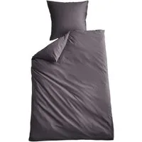Shangrila Wendebettwäsche, Microsatin, 2 teilig, Microsatin 1 Bettbezug 1 Kissenbezug Pflegeleicht Atmungsaktiv 202090