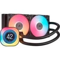 iCUE LINK TITAN 240 RX LCD RGB, Wasserkühlung schwarz