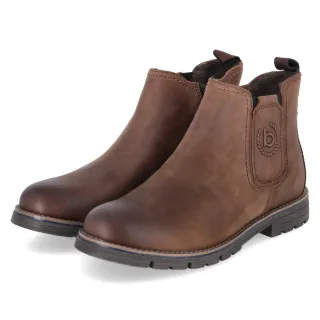Bugatti Chelsea Boots - Gr. 41 - Braun - Rauleder