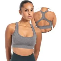 Smilodox Sport-BH Louisa, Blickdicht Rutschfester Sport Bra, Gerippter Stoff Top Shaped Fit ärmelloses Oberteil, Atmungsaktives Yoga Tank Top
