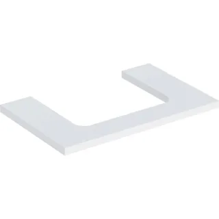 Geberit ONE Waschtisch-Platte, Ausschnitt mittig, für Aufsatzwaschtisch 505282002